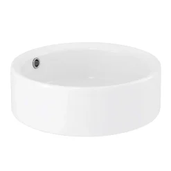 Victorian Plumbing Sahara 405mm Round Counter Top Basin 0TH -Croydex shop ves093 d2
