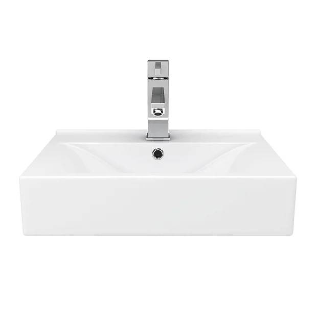 Victorian Plumbing Kyoto Rectangular Basin 1TH - 450 X 310mm 6 Victorian Plumbing Kyoto Rectangular Basin 1TH - 450 X 310mm - Image 4