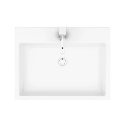 Victorian Plumbing Kyoto Large Rectangular 600 X 460mm 1TH Wall Hung Basin 13 Victorian Plumbing Kyoto Large Rectangular 600 X 460mm 1TH Wall Hung Basin -Croydex shop ves132nd2