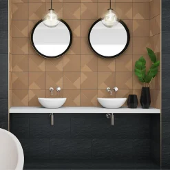 Victorian Plumbing Casca Oval Counter Top Basin 0TH - 410 X 330mm