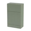 Venice Fluted 500mm Green WC Unit -Croydex shop vf50wcg l