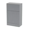 Venice Fluted 500mm Grey WC Unit 2 Venice Fluted 500mm Grey WC Unit -Croydex shop vf50wcgry l