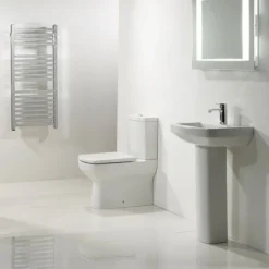 Tavistock Vibe 550mm Ceramic Basin + Pedestal