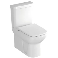 VitrA - S20 Model 4 Piece Suite - Closed Back CC Toilet & 60cm Basin - 1 Or 2 Tap Holes -Croydex shop vitcb4sui602thai2