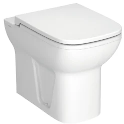VitrA - S20 Model Back To Wall Toilet Pan - With 2 X Seat Options -Croydex shop vits20wh48ai1