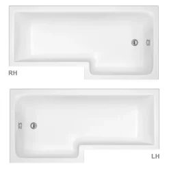 Venice L-Shaped 1600 Complete Bathroom Package -Croydex shop vlcbs16 nd1