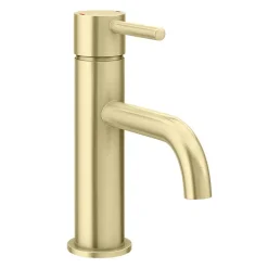 Venice 900mm Wall Hung Basin With Brushed Brass Towel Rail Frame Inc. Tap + Bottle Trap -Croydex shop vn9bbfrmt d2