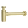 Venice 900mm Wall Hung Basin With Brushed Brass Towel Rail Frame Inc. Tap + Bottle Trap -Croydex shop vn9bbfrmt d3