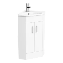 Alaska Cloakroom Suite + Corner Basin -Croydex shop vtcw001cc n d1
