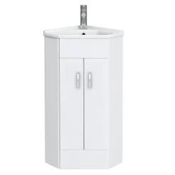 Alaska Cloakroom Suite + Corner Basin -Croydex shop vtcw001cc n d2