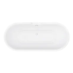 Victorian Plumbing Duke 1795 Traditional Roll Top Bath + White Leg Set -Croydex shop whtduke1795b n d4