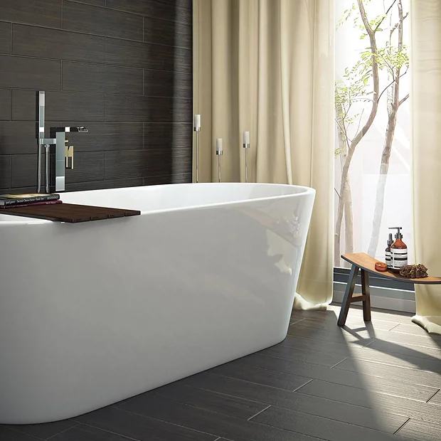 Klyn Bathroom Brooklyn 1700 X 800mm Double Ended Freestanding Bath 5 Klyn Bathroom Brooklyn 1700 X 800mm Double Ended Freestanding Bath - Image 3