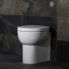 Roper Rhodes Zest Short Projection Back To Wall WC Pan & Soft Close Seat -Croydex shop zbwpan45 d1