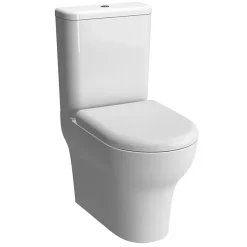 VitrA - Zentrum Close Coupled Toilet - Closed Back - 2 X Seat Options -Croydex shop zencbccwcai1