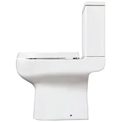 Britton Bathrooms Zen Close Coupled Toilet + Soft Close Seat -Croydex shop zenccwc d1